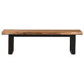 Estudio Furniture Millbrooke Live Edge Acacia Wood Bench