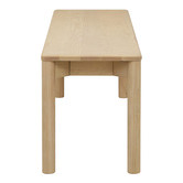 Estudio Furniture Hemingway Solid Ash Wood Dining Table &amp; Bench Set