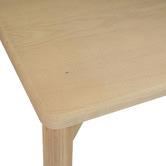 Estudio Furniture Hemingway Solid Ash Wood Dining Table &amp; Bench Set