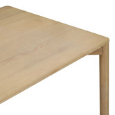 Estudio Furniture Hemingway Solid Ash Wood Dining Table &amp; Bench Set