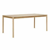 Estudio Furniture Hemingway Solid Ash Wood Dining Table &amp; Bench Set