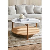 Estudio Furniture Maybury Round Marble Coffee Table
