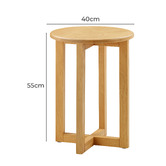 Estudio Furniture Richmond Ash Wood Side Table