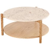 Estudio Furniture Maybury Round Marble Coffee Table