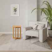 Estudio Furniture Richmond Ash Wood Side Table