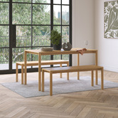 Estudio Furniture Hemingway Solid Ash Wood Dining Table
