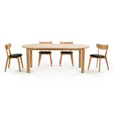 Estudio Furniture Cannes Extendable Dining Table &amp; Chair Set