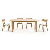 Estudio Furniture Cannes Extendable Dining Table &amp; Chair Set