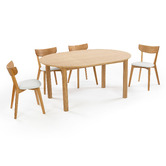Estudio Furniture Cannes Extendable Dining Table &amp; Chair Set