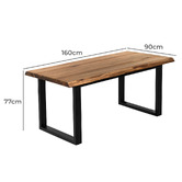Estudio Furniture 6 Seater Millbrooke Dining Table &amp; Chair Set