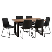 Estudio Furniture 6 Seater Millbrooke Dining Table &amp; Chair Set