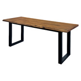 Estudio Furniture Millbrooke Acacia Wood Writing Desk
