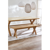 Estudio Furniture Brighton Oak Bench