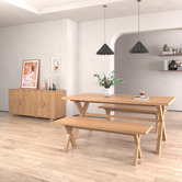 Estudio Furniture Brighton Oak Bench