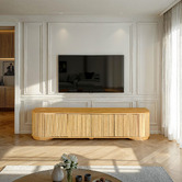Estudio Furniture Orlaith 4 Door Entertainment Unit