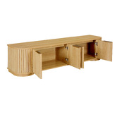 Estudio Furniture Orlaith 4 Door Entertainment Unit