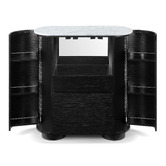Estudio Furniture Maybury Carrara Marble Wine Cabinet