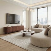 Estudio Furniture 180cm Villeneuve 3 Door Entertainment Unit