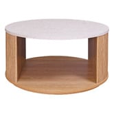 Estudio Furniture Villeneuve Marble-Look Coffee Table