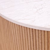 Estudio Furniture Villeneuve Marble-Look Coffee Table