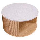 Estudio Furniture Villeneuve Marble-Look Coffee Table