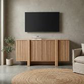 Estudio Furniture Flynn 4 Door Sideboard