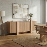 Estudio Furniture Flynn 4 Door Sideboard