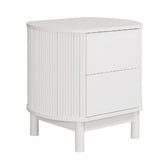 Estudio Furniture Villeneuve 2 Drawer Bedside Table