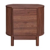 Estudio Furniture Villeneuve 2 Drawer Bedside Table
