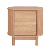 Estudio Furniture Villeneuve 2 Drawer Bedside Table