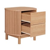 Estudio Furniture Villeneuve 2 Drawer Bedside Table