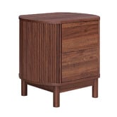 Estudio Furniture Villeneuve 2 Drawer Bedside Table