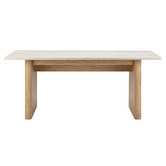 Estudio Furniture Tivoli Travertine-Look Dining Table
