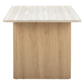 Estudio Furniture Tivoli Travertine-Look Dining Table