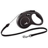 Flexi Black Classic Dog Leash