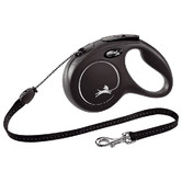 Flexi Black Classic Dog Leash
