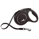 Flexi Black Classic Dog Leash
