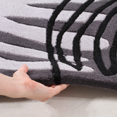 Network Rugs Charcoal Contemporary Rug