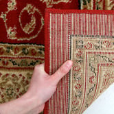 Network Rugs Samatra Traditional Persian Red Ivory Rug