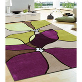 Network Rugs Aubergine Tufted Rug