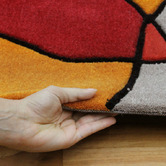 Network Rugs Rust Tufted Rug