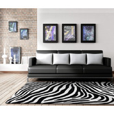 Network Rugs Zebra Deluxe Rug