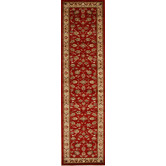 Network Rugs Samatra Traditional Persian Style Red Ivory Rug