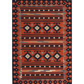 Network Rugs Nomadic Charm 13 Red Traditional Rug