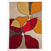 Network Rugs Rust Tufted Rug