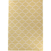Network Rugs Soft Yellow Lattice Acrylic Rug