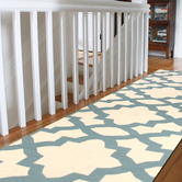 Network Rugs Ksathra Trellis Flat Weave Wool Rug