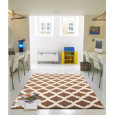Network Rugs Flat Weave Quatrefoil Rug