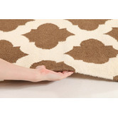 Network Rugs Flat Weave Quatrefoil Rug