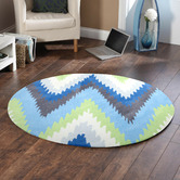 Network Rugs Sabra Chevron Ikat Rug